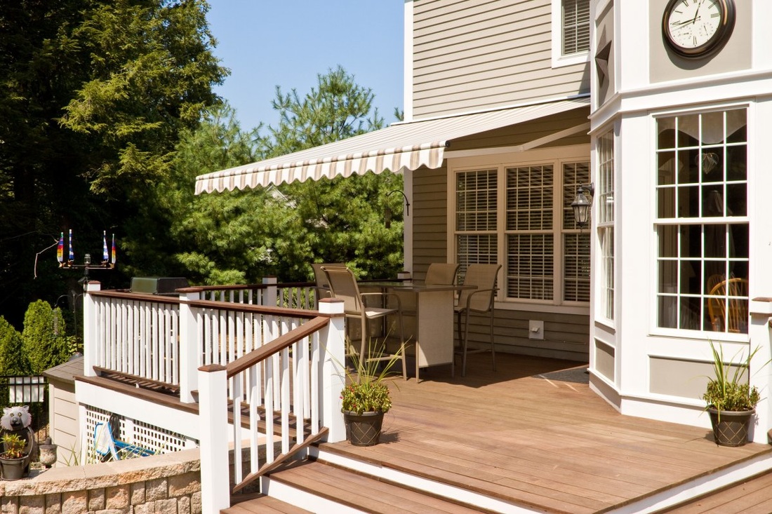 Retractable Awning Opened